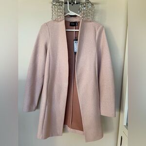 Vero Moda Blush Pink trench Coat